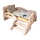 thumbnail image 4 of Minicama De Mu?eca De Madera 1:12, Juguete De Simulación Para Decoración De Casa De Mu?ecas, Regalo De Vacaciones Para Ni?as, Juego De Cama De Conejito, 4 of 5