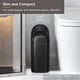 thumbnail image 5 of Bote de basura EKO Astro Slim Sensor 10L/2.6 galones negro mate, 5 of 7