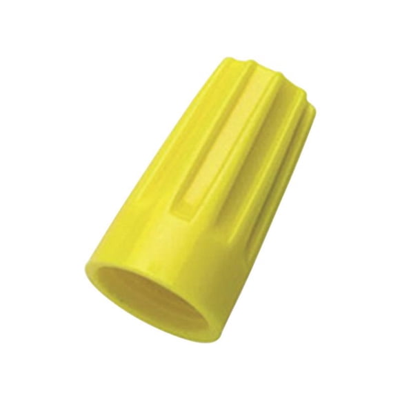 Conector de cable Ideal Industries, cable aislado amarillo, 100 unidades