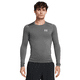 thumbnail image 1 of PRIMERA CAPA UNDER ARMOUR HEATGEAR GRIS HOMBRE 1361524-025 - Talla Xl, 1 of 4