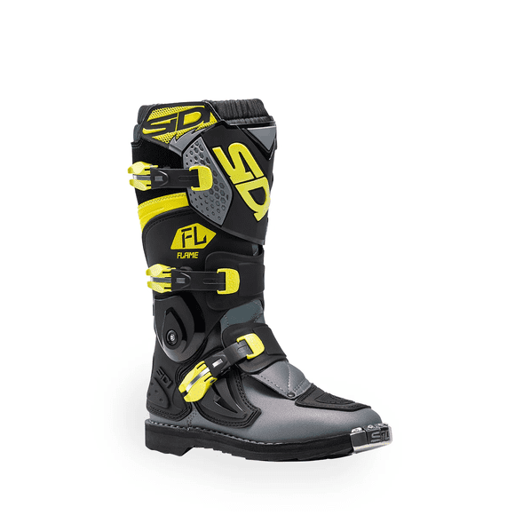 Bota Sidi flame black lime gray