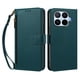thumbnail image 3 of Funda con Billetera para [Xiaomi 17T] con Bolsillo Zipper y Tarjetero Verde pavo real, 3 of 6
