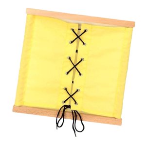 Bothyi - Montessori Toys Busy Board Cards Vestido De Aprendizaje Juguete De Viaje Para Cordones De Zapatos Para Niños Pequeños