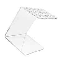 Ioensy - Soporte Para Tijeras De Estilista De Acrílico Transparente Con 15 Orificios Para Salones