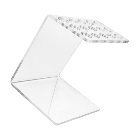 Ioensy - Soporte Para Tijeras De Estilista De Acrílico Transparente Con 15 Orificios Para Salones