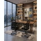 thumbnail image 3 of Pack 2 Silla de Oficina Ergonómica Brazos Abatibles y Soporte Lumbar, 3 of 6