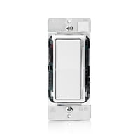 Interruptor Regulador Leviton Decora Slide Para Led 0-10 V Blanco Ds710-10Z