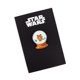 thumbnail image 2 of Bola de nieve esmaltada Star Wars Wicket para Navidad e invierno, 2 of 6