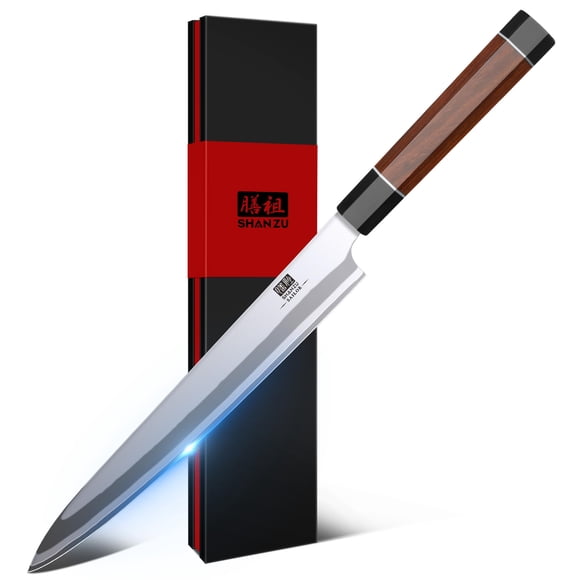 Cuchillo de sushi SHAN ZU 25 cm 9 capas de acero