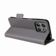 thumbnail image 2 of Funda Cartera para Motorola Moto G17 Tapa Flip con Ranuras y Soporte Gris, 2 of 5