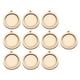 thumbnail image 3 of 10 piezas de aros pequeños de punto de cruz, marco de exhibición, herramienta de costura, marco de bordado de madera para costura práctica, decoración , redondo, 3 of 5