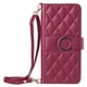 thumbnail image 2 of Funda tipo billetera FOXDOCK para Realme C65 5G – Tapa abatible con correa para mujer, 2 of 5
