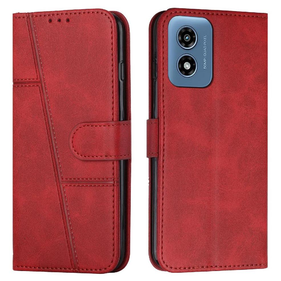 Foxdock - Funda Flip Para Motorola Moto G04/G24 – Carcasa Delgada Y Resistente A Impactos Con Soporte Para Uso Diario Y Profesional