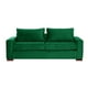 thumbnail image 2 of Sofá Livorno 3C Resortes Pocket Tela Velvet Verde, 2 of 8