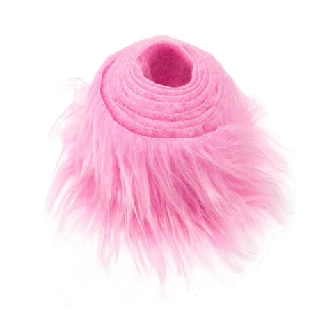 Magideal - Telas Sintéticas, Tela Artificial, Juguete De Peluche, Cintas Suaves Hechas A Mano, Cortes , Costura Para , Barba, Pelo, De Navidad , Rosado