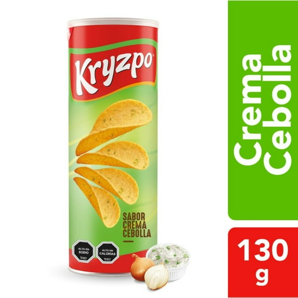 Papas Fritas Tarro Crema y Cebolla, 130 g