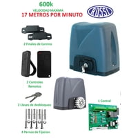 Kit Portón Eléctrico Rossi Dz Nano Turbo 600 Kg.