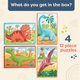 thumbnail image 5 of Juego de rompecabezas B. paquete de juguetes con dinosaurios, 12 piezas, más de 3 años, 5 of 7