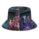 thumbnail image 5 of Sombrero Bucket Desmarcar Los Doomies Negro/Blanco, 5 of 6