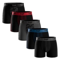 Top - Bóxer Medio Microfibra Pack 5 C1