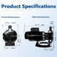 thumbnail image 3 of Bomba de refuerzo GXW PB4-60 3/4 HP para limpiadoras Polaris 180-480, 3 of 7