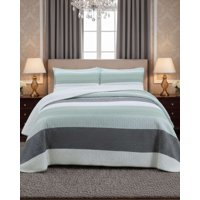 Imac Hogar - Cobertor Colcha Quilt Sherpa Otoño Invierno 2 Plazas