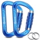 thumbnail image 1 of Mosquetones Amzonly de cierre automático 12 kN / 31 g Azul x2, 1 of 6