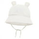 thumbnail image 2 of Sombrero De Cubo Para Bebé Niños Gorra De Playa Gorra Infantil Lindo Ala Ancha Sombrero Para El Sol Recién Nacido Blanco, 2 of 3