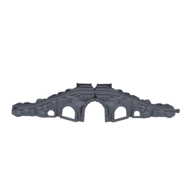 Puente de vía de tren, juguete educativo, accesorios de ferrocarril, decoración de estación para niños pequeños, favores para niños 55cmx9.5cmx13cm