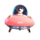 thumbnail image 2 of Humidificador De Doble Pulverización Personal Purificador De Aire Con Luz LED Conector USB Rosa, 2 of 5