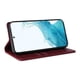 thumbnail image 2 of Funda Billetera de Cuero para Samsung Galaxy S23 con Tarjetero y Soporte - Tapa Magnética Rojo, 2 of 6