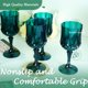 thumbnail image 4 of Copas de vino de plástico LEYIQU, 24 unidades, 17 x 7 cm, 210 ml, color verde, 4 of 6