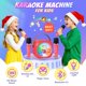 thumbnail image 2 of Máquina de Karaoke MicQutr con Micrófonos Inalámbricos y Luces LED, 2 of 7