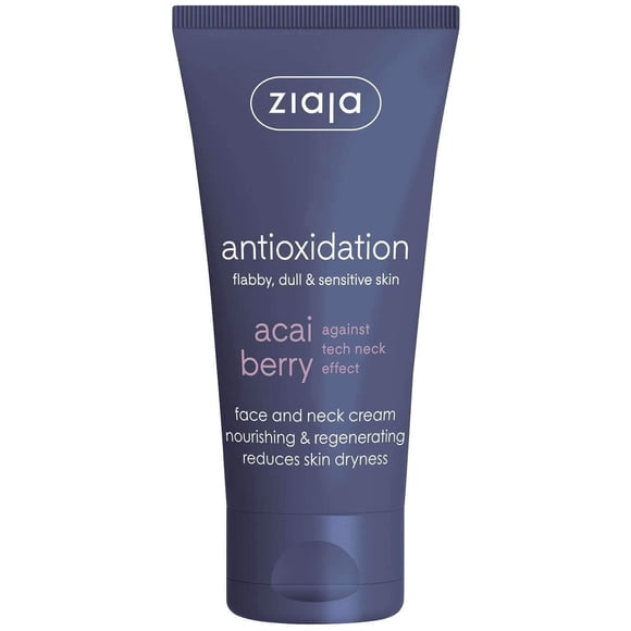 Crema Nutritiva para Rostro y Cuello con Acai Berry Ziaja