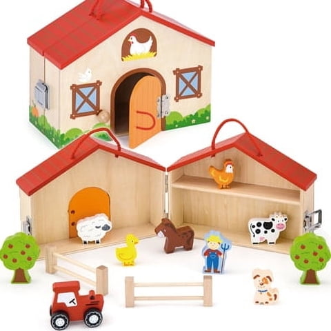 Viga - Juguete Madera Granja Play Set