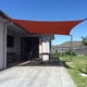 thumbnail image 1 of Vela de sombra SUNNY GUARD 6 x 7 m color rojo terracota con bloqueo UV, 1 of 8
