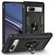 thumbnail image 1 of Military-Grade Protection for Your Google Pixel 7A: Heavy Duty Armor Case with Magnetic Ring Stand Phone Cover (Black), 1 of 3