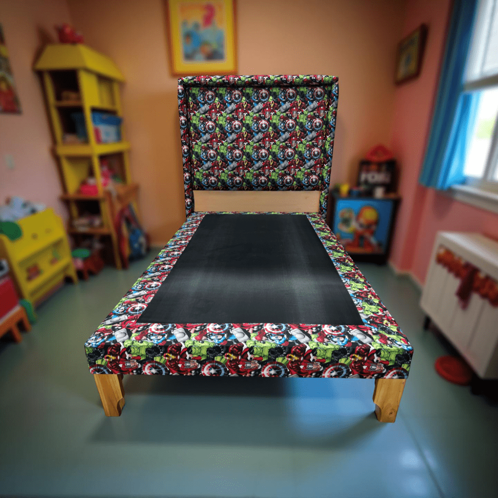 Muebles New - Cama Plaza Y Media Infantil Avengers