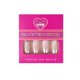 thumbnail image 2 of Uñas postizas EchiQ Pearl Shine, brillantes y relucientes, blancas cuadradas, 2 of 7