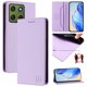 thumbnail image 1 of Funda Billetera con Soporte para Motorola Edge 70 Fusion Bloqueo RFID Plegable Morado claro, 1 of 6