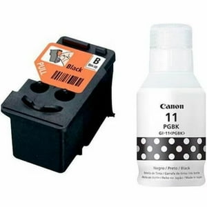 Kit Canon Cabezal Bh10 + Botella De Tinta Gi-11 Negro