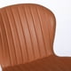 thumbnail image 4 of Pack 2 Sillas de Comedor PU Café Patas Metálicas, 4 of 8