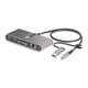 thumbnail image 1 of Hub USB-C StarTech.com de 2 puertos con Gb Ethernet RS232 FTDI serie, 1 of 8