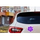 thumbnail image 2 of Sticker Flor De Hibiscus Auto Camioneta SUV Auto Camioneta, 2 of 3