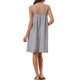thumbnail image 3 of INSPIRE CHIC Bata de Mujer de Tela de Toalla Absorbente de Secado Rápido con Tirantes Ajustables y Bolsillos S Gris, 3 of 6