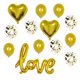 thumbnail image 3 of Carta De Amor Globo De Papel De Aluminio Globos Inflables Decoración De Regalo De San Valentín ORO, 3 of 5