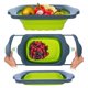 thumbnail image 2 of Colador Extensible Plegable Verde 39cm De Cocina Ideal, 2 of 3