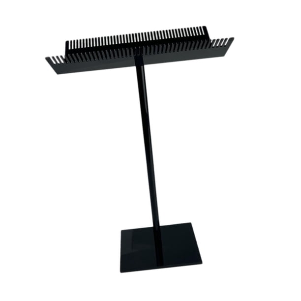 Organizador de stand de extensión de cabello acrílico, percha de extensión de cabello, standing de pelucas de visualización de visualización para el c