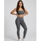 thumbnail image 1 of Set Deportivo para Mujer de 3 Piezas: Chaqueta, Calza de Tiro Alto y Top Strapless, 1 of 10