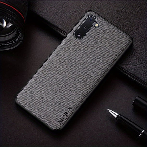1pc Lightweight Artificial Leather Phone Cover For Samsung Galaxy Note 10 Plus Case